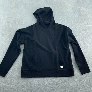 Soybu Textured Black Hoodie S Polyester/Spandex Womens Pullover NWT 3208